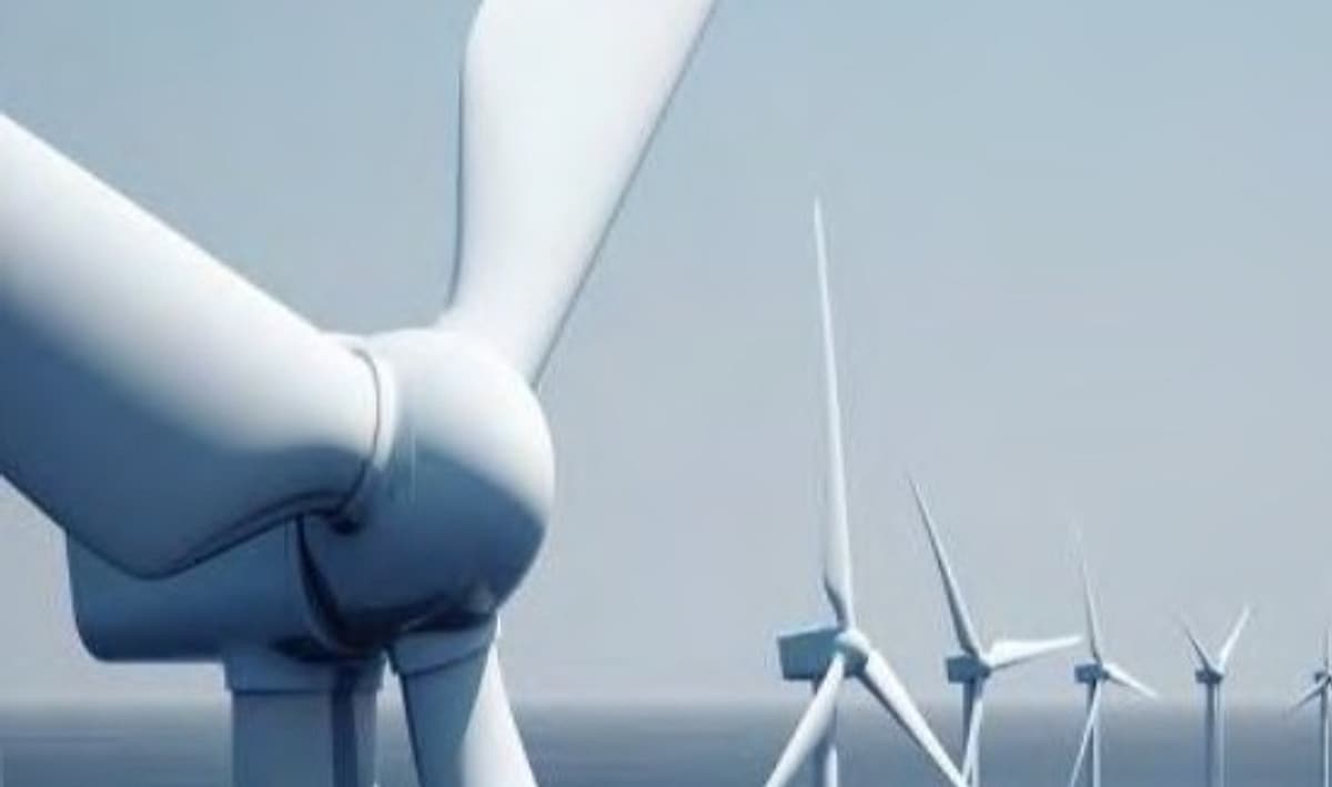 Wind turbines at sea